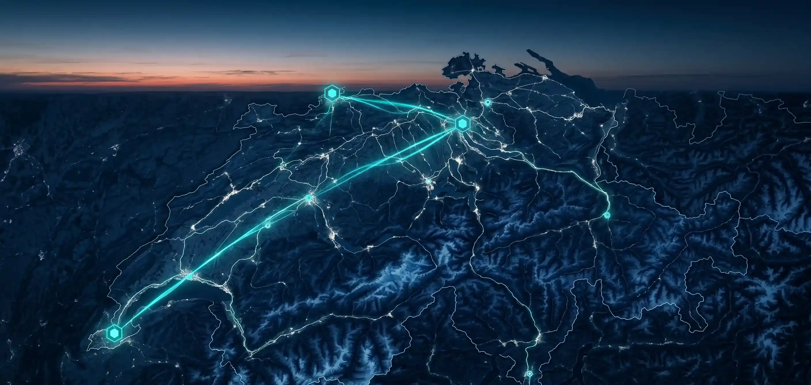 La presenza di Atenek in Svizzera: Mendrisio, Lugano, Canton Zugo